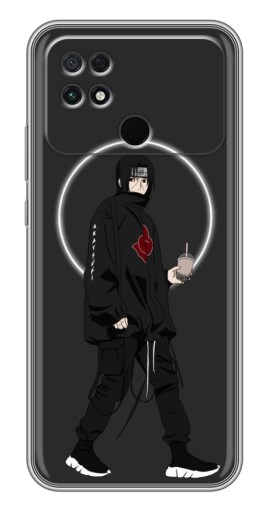 Чехол с печатью "Итачи с напитком" для Xiaomi POCO C40