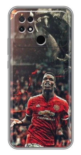 Чехол с принтом "Хищник Погба" для Xiaomi POCO C40