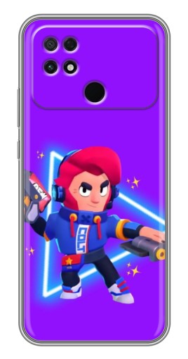 Чехол с печатью "Кольт в наушниках" для Xiaomi POCO C40