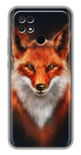 Силиконовый чехол с изображением "Красивая лиса" для Xiaomi POCO C40