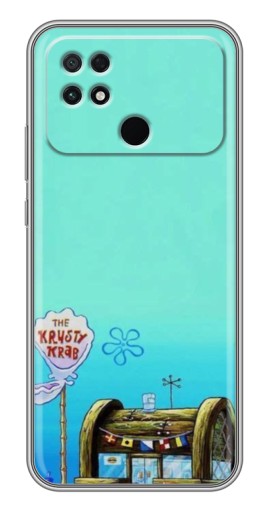 Чехол с принтом "Krusty Krab" для Xiaomi POCO C40