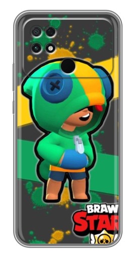 Чехол с картинкой "Leon Brawl Stars" для Xiaomi POCO C40