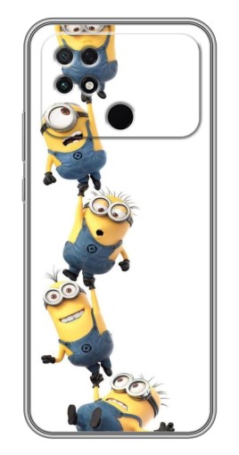 Силиконовый чехол с изображением "Лесенка" для Xiaomi POCO C40