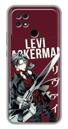 Чехол с принтом "levi Ackerman" для Xiaomi POCO C40