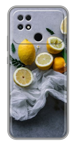 Чехол с картинкой "Лимонное настроение" для Xiaomi POCO C40