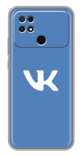 Чехол с печатью "Лого ВК" для Xiaomi POCO C40
