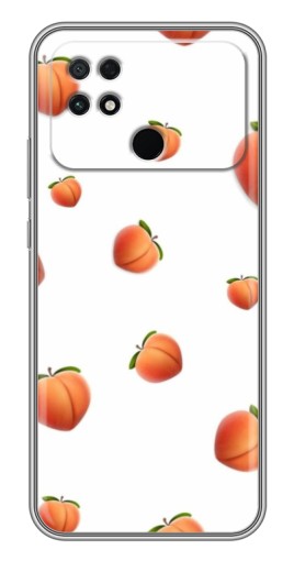 Чехол с картинкой "Маленькие персики" для Xiaomi POCO C40