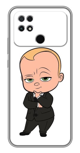 Чехол с печатью "Маленький Босс" для Xiaomi POCO C40