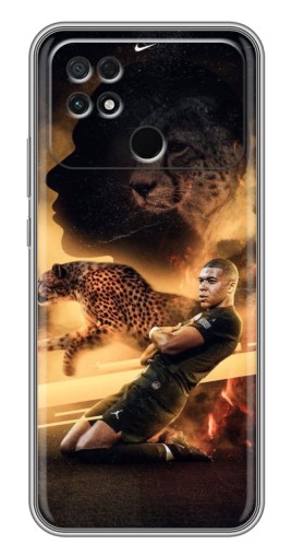 Чехол с печатью "Мбаппе пантера" для Xiaomi POCO C40