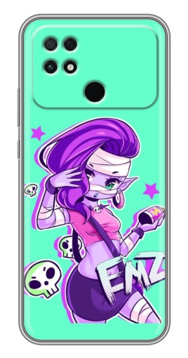 Чехол с принтом "Милая Emz" для Xiaomi POCO C40