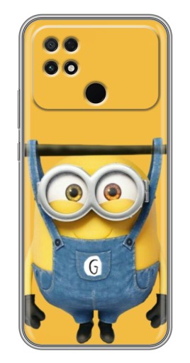 Силиконовый чехол с изображением "Миньон повис" для Xiaomi POCO C40