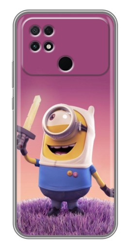 Чехол с печатью "Миньон с мечом" для Xiaomi POCO C40