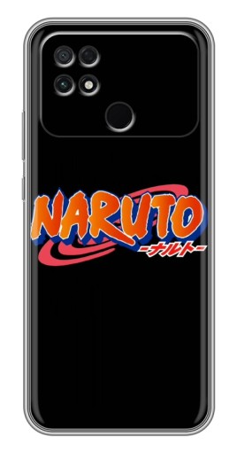 Чехол с печатью "Надпись Naruto" для Xiaomi POCO C40
