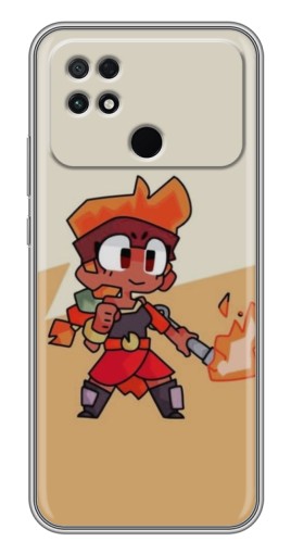 Чехол с печатью "Нарисованная Amber" для Xiaomi POCO C40