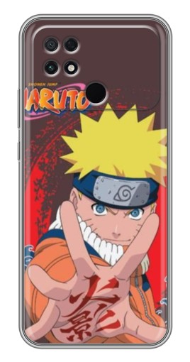 Чехол с печатью "Naruto атакует" для Xiaomi POCO C40