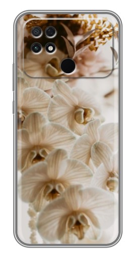 Чехол с принтом "Нежная орхидея" для Xiaomi POCO C40