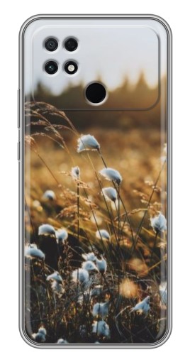 Чехол с картинкой "Нежные полевые цветы" для Xiaomi POCO C40