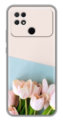 Чехол с принтом "Нежные тюльпаны" для Xiaomi POCO C40