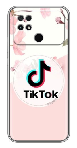 Чехол с принтом "Нежный принт" для Xiaomi POCO C40