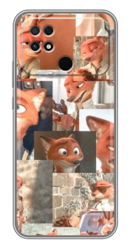 Чехол с принтом "Ник Крутихвост" для Xiaomi POCO C40