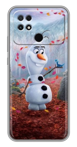 Чехол с картинкой "Олаф" для Xiaomi POCO C40