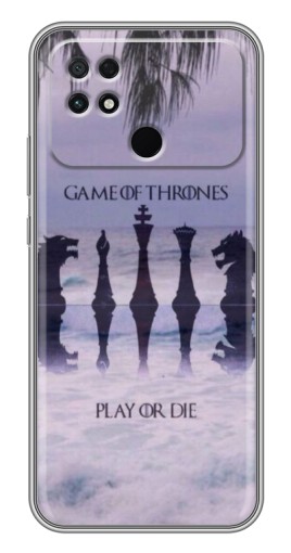 Чехол с печатью "Play or Die" для Xiaomi POCO C40