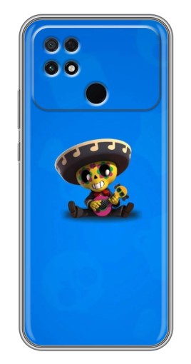 Чехол с принтом "Poco с гитарой" для Xiaomi POCO C40