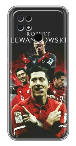 Чехол с принтом "Польский футболист" для Xiaomi POCO C40