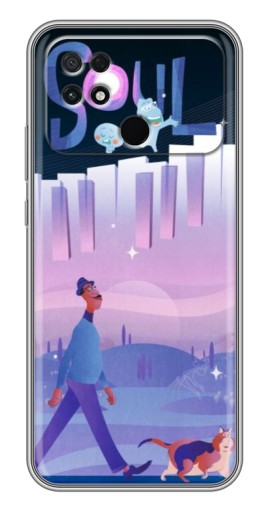 Чехол с картинкой "Постер к мультику" для Xiaomi POCO C40