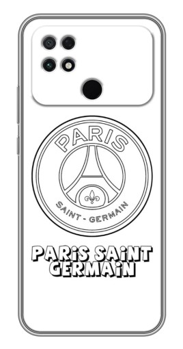 Чехол с картинкой "PSG логотип" для Xiaomi POCO C40