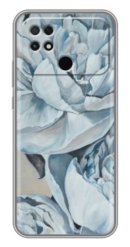 Чехол с печатью "Рисунок пионы" для Xiaomi POCO C40
