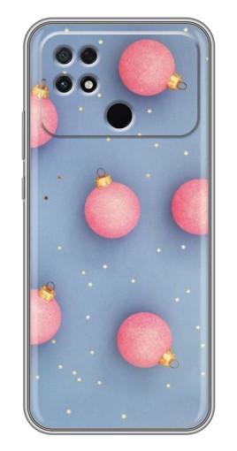 Чехол с принтом "Розовые шары" для Xiaomi POCO C40