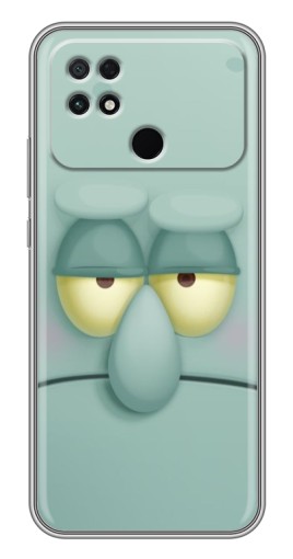 Силиконовый чехол с изображением "Сквидвард" для Xiaomi POCO C40