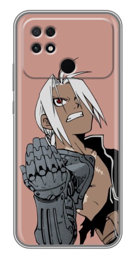Силиконовый чехол с изображением "Стальной алхимик" для Xiaomi POCO C40