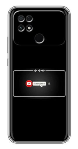 Чехол с картинкой "subscribed" для Xiaomi POCO C40