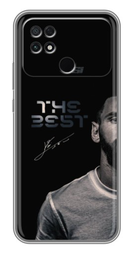 Чехол с картинкой "The Best Messi" для Xiaomi POCO C40