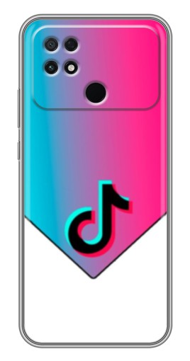 Чехол с печатью "Tiktok Logo" для Xiaomi POCO C40