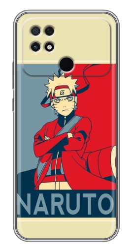 Силиконовый чехол с изображением "Удзумаки Naruto" для Xiaomi POCO C40