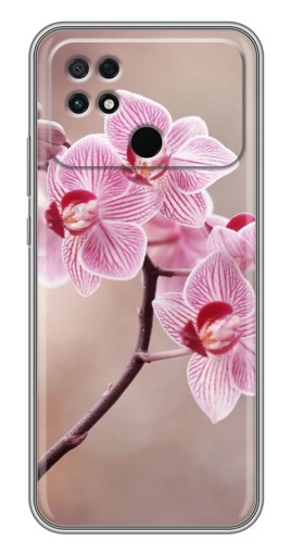 Чехол с картинкой "Веточка орхидеи" для Xiaomi POCO C40