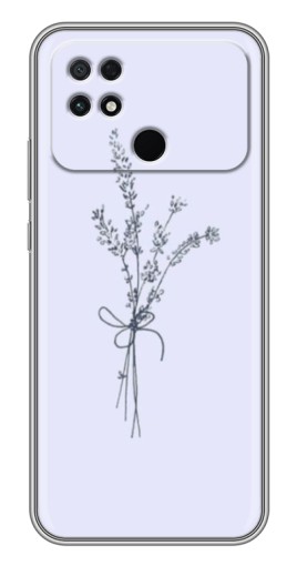 Чехол с печатью "Веточки лаванды" для Xiaomi POCO C40