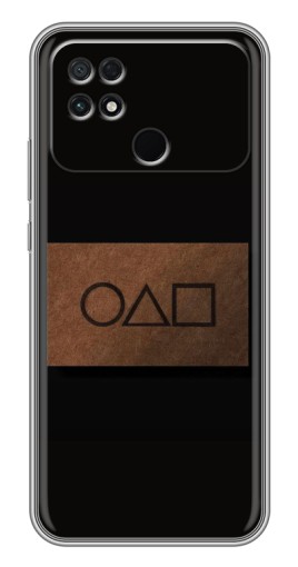 Чехол с печатью "Визитка игра в кальмара" для Xiaomi POCO C40