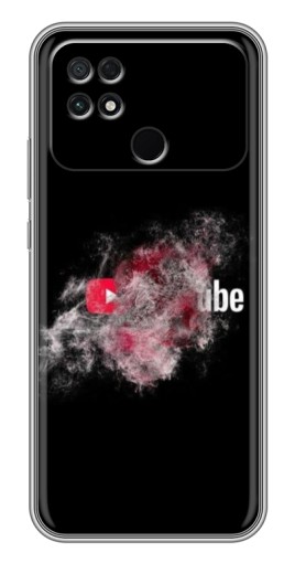 Чехол с принтом "Яркий Ютуб" для Xiaomi POCO C40