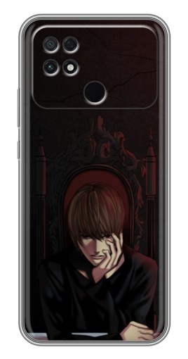 Чехол с картинкой "Задумчивый Ягами" для Xiaomi POCO C40