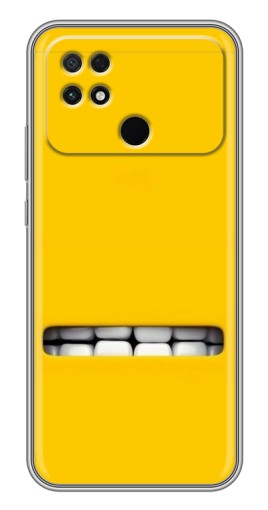 Чехол с принтом "Зубы миньона" для Xiaomi POCO C40