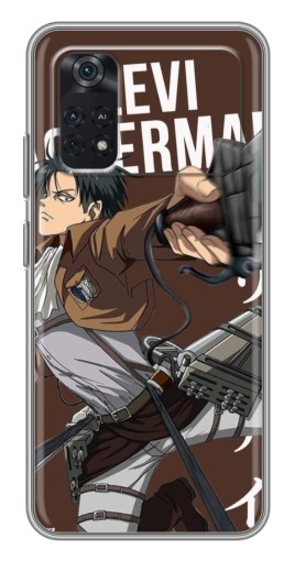Чехол с печатью "Ackermankerman levi" для Xiaomi POCO M4 Pro 4G