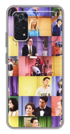 Чехол с печатью "Актеры Друзья" для Xiaomi POCO M4 Pro 4G
