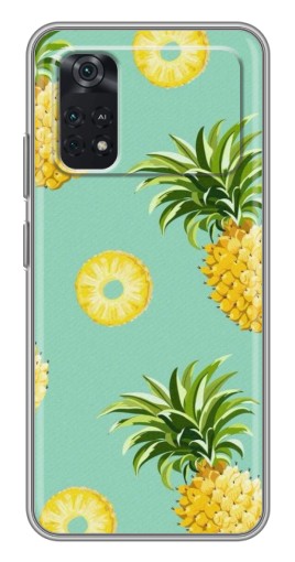 Силиконовый чехол с изображением "Ананасик" для Xiaomi POCO M4 Pro 4G