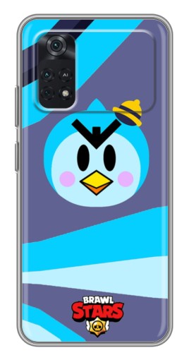 Силиконовый чехол с изображением "Арт Мистер Пи" для Xiaomi POCO M4 Pro 4G