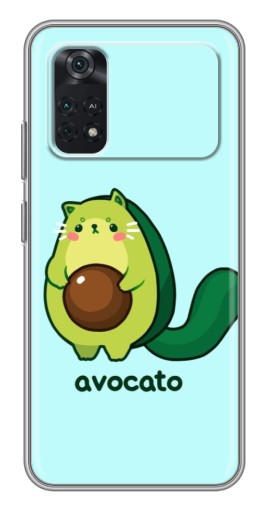 Чехол с печатью "Avocato" для Xiaomi POCO M4 Pro 4G