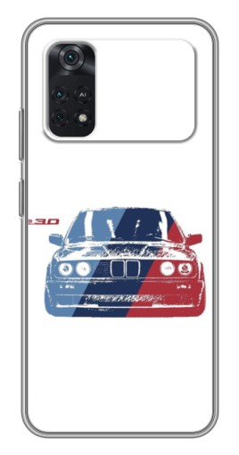Силиконовый чехол с изображением "BMW e30" для Xiaomi POCO M4 Pro 4G